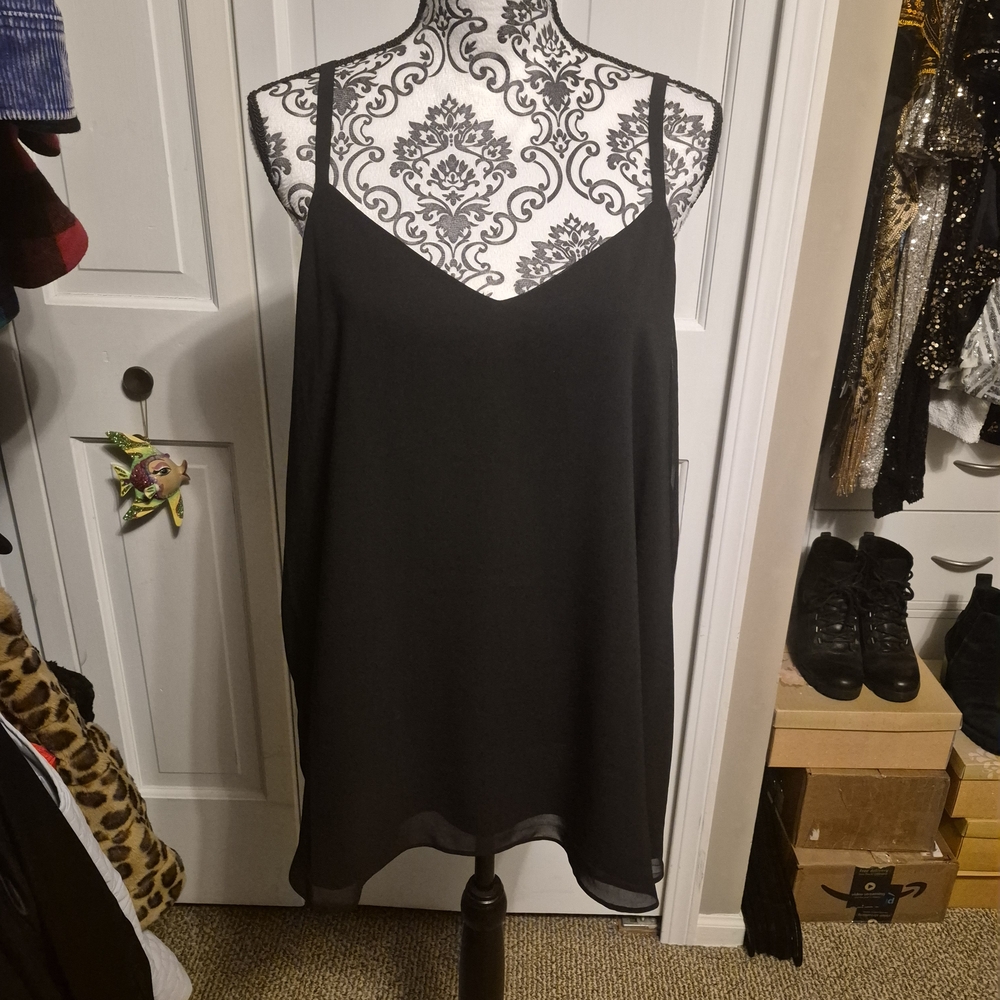 Torrid Black Sophie Swing Tank